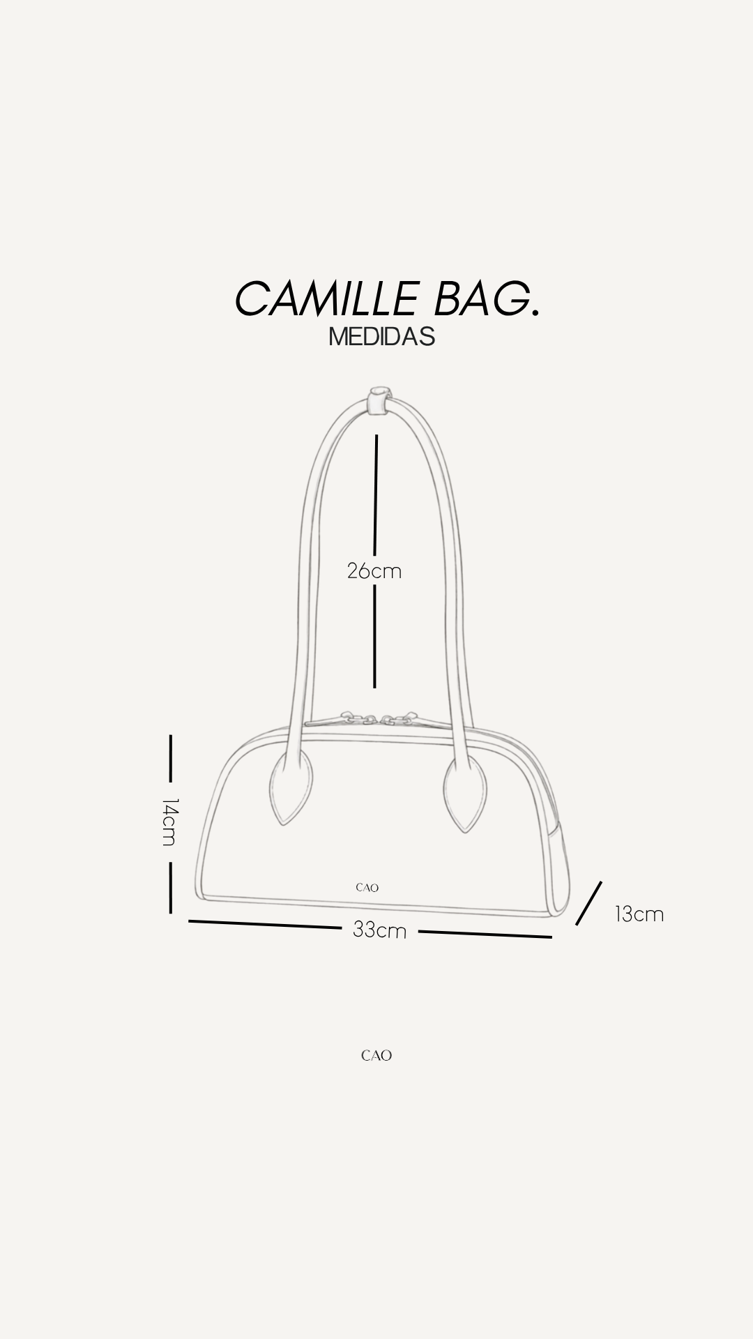 Camille Bag - Marrón