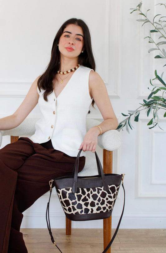 Aria Bag - Pelos jirafa