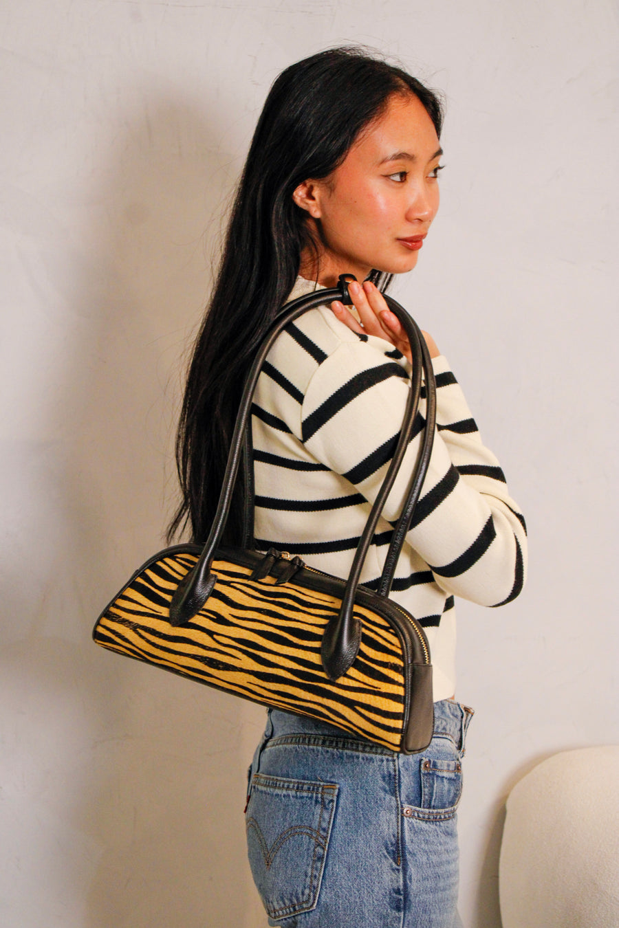 Camille Bag - Cebra Amarillo