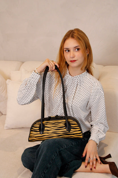 Camille Bag - Cebra Amarillo