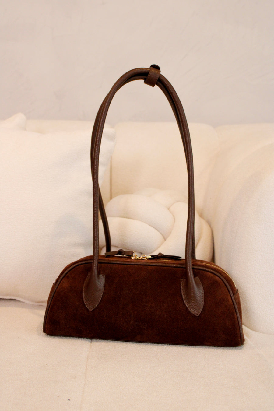 Camille Bag - Gamuzón Chocolate