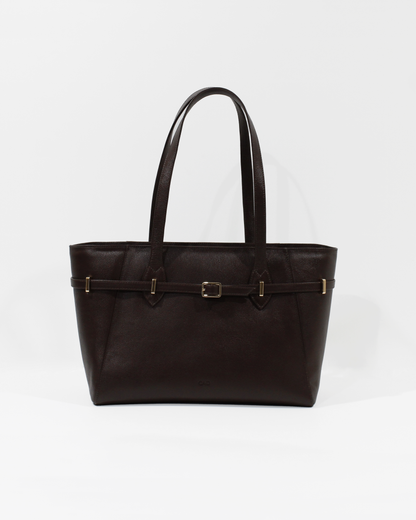 Work Tote Bag - Marrón