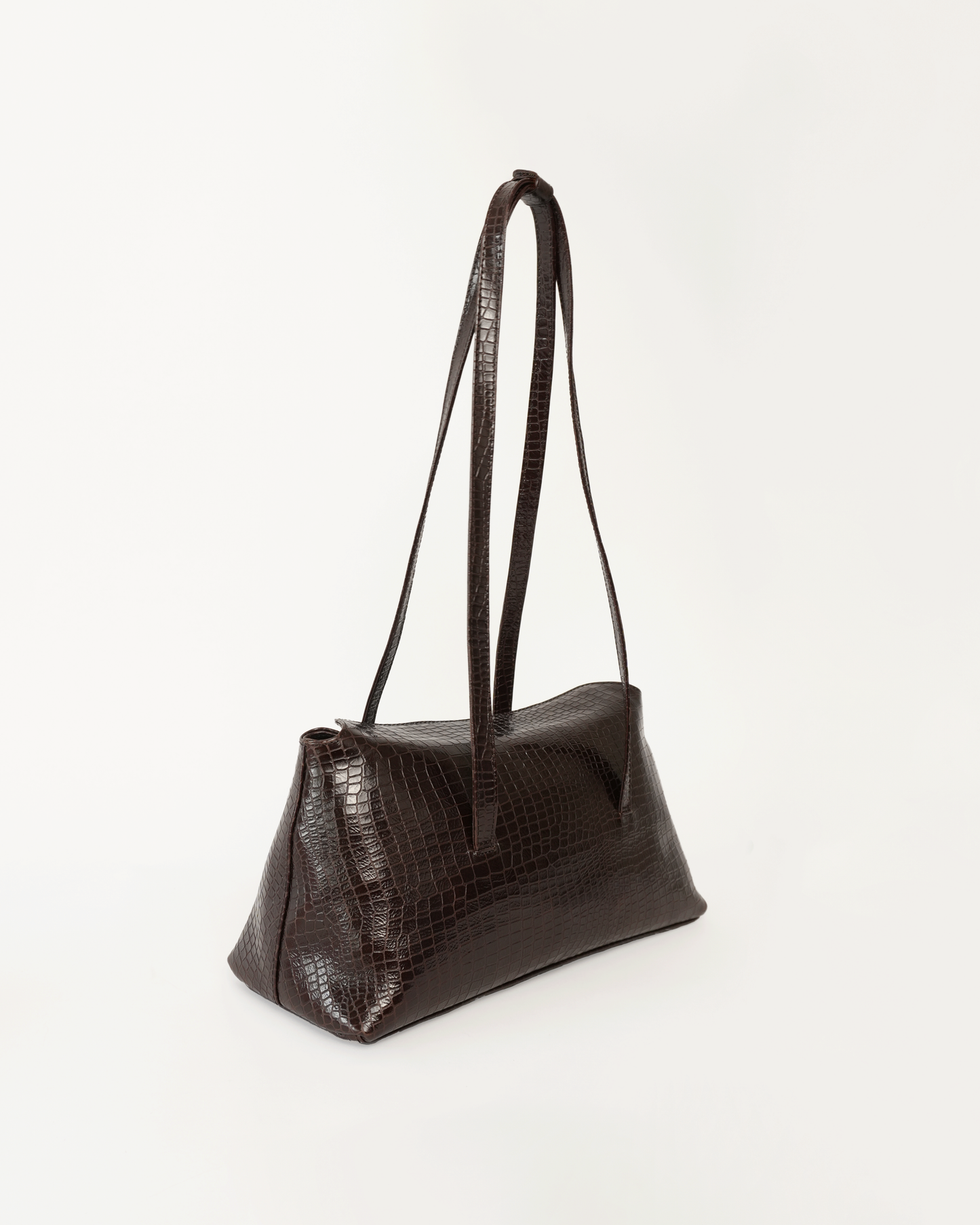 Vienna Bag - Marrón Croco