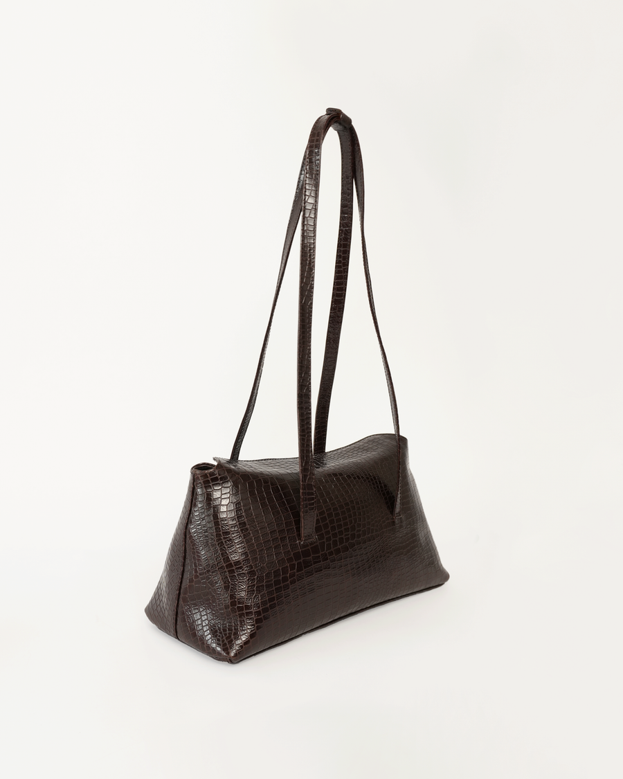 Vienna Bag - Marrón Croco