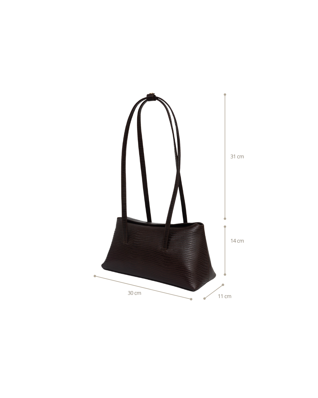 Vienna Bag - Marrón Iguana