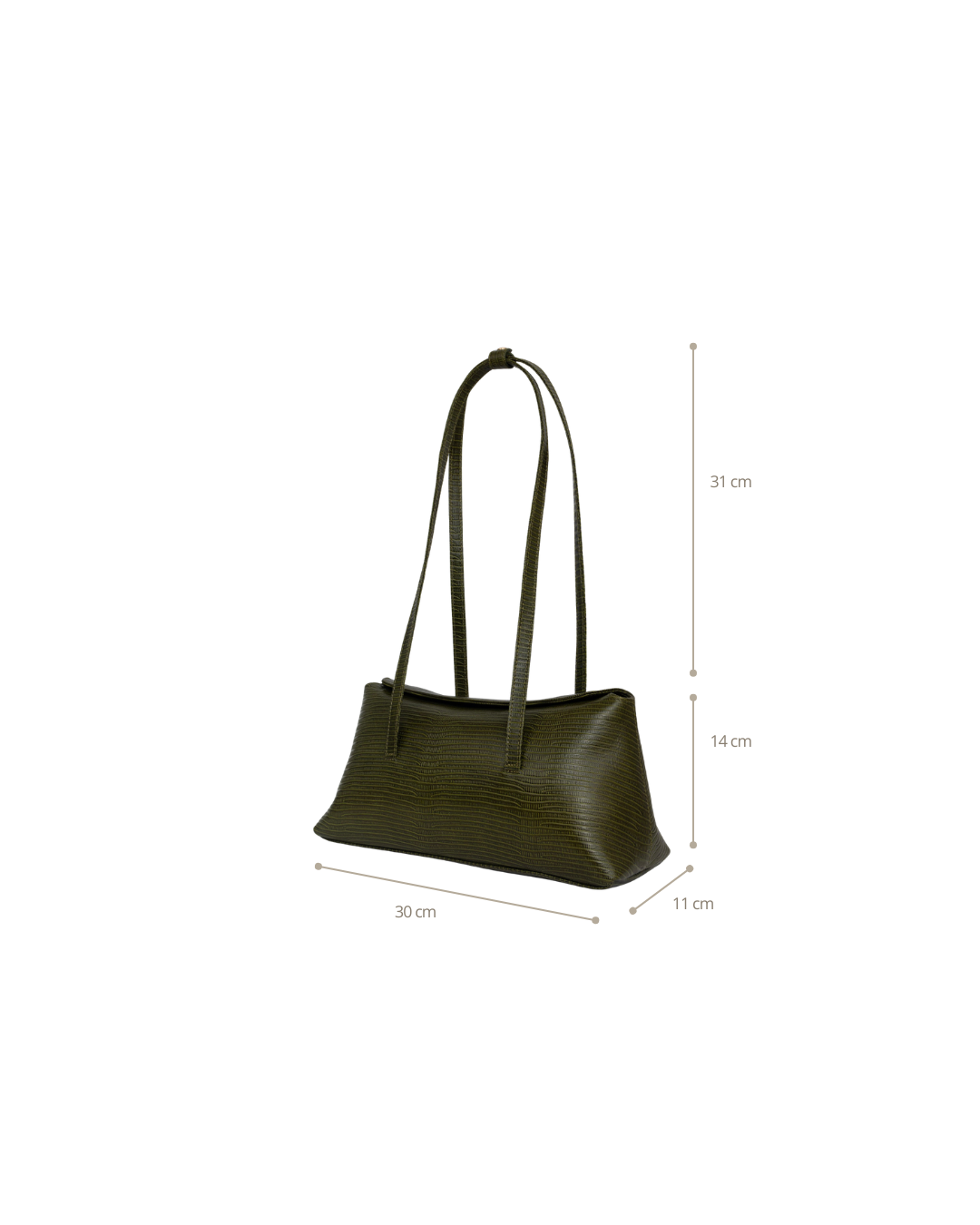 Vienna Bag - Verde Iguana