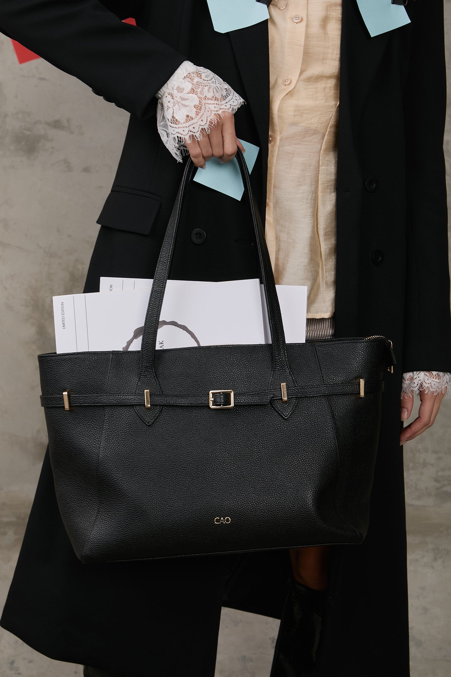 Work Tote Bag - Negro