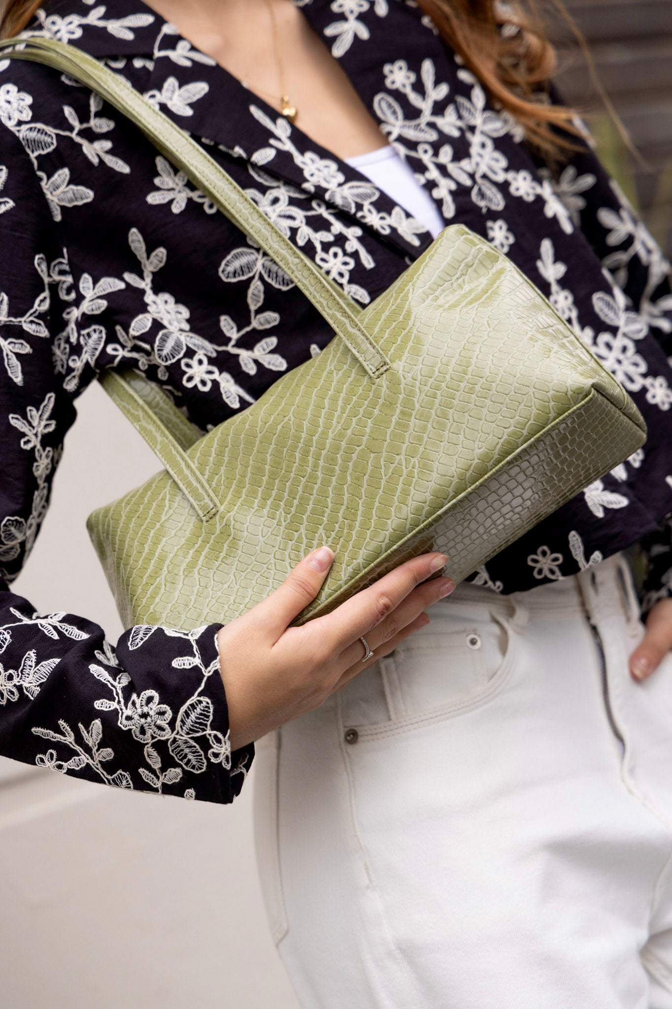 Vienna Bag - Verde Croco