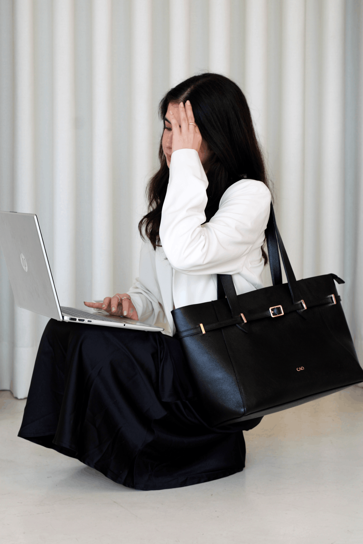 Work Tote Bag - Negro