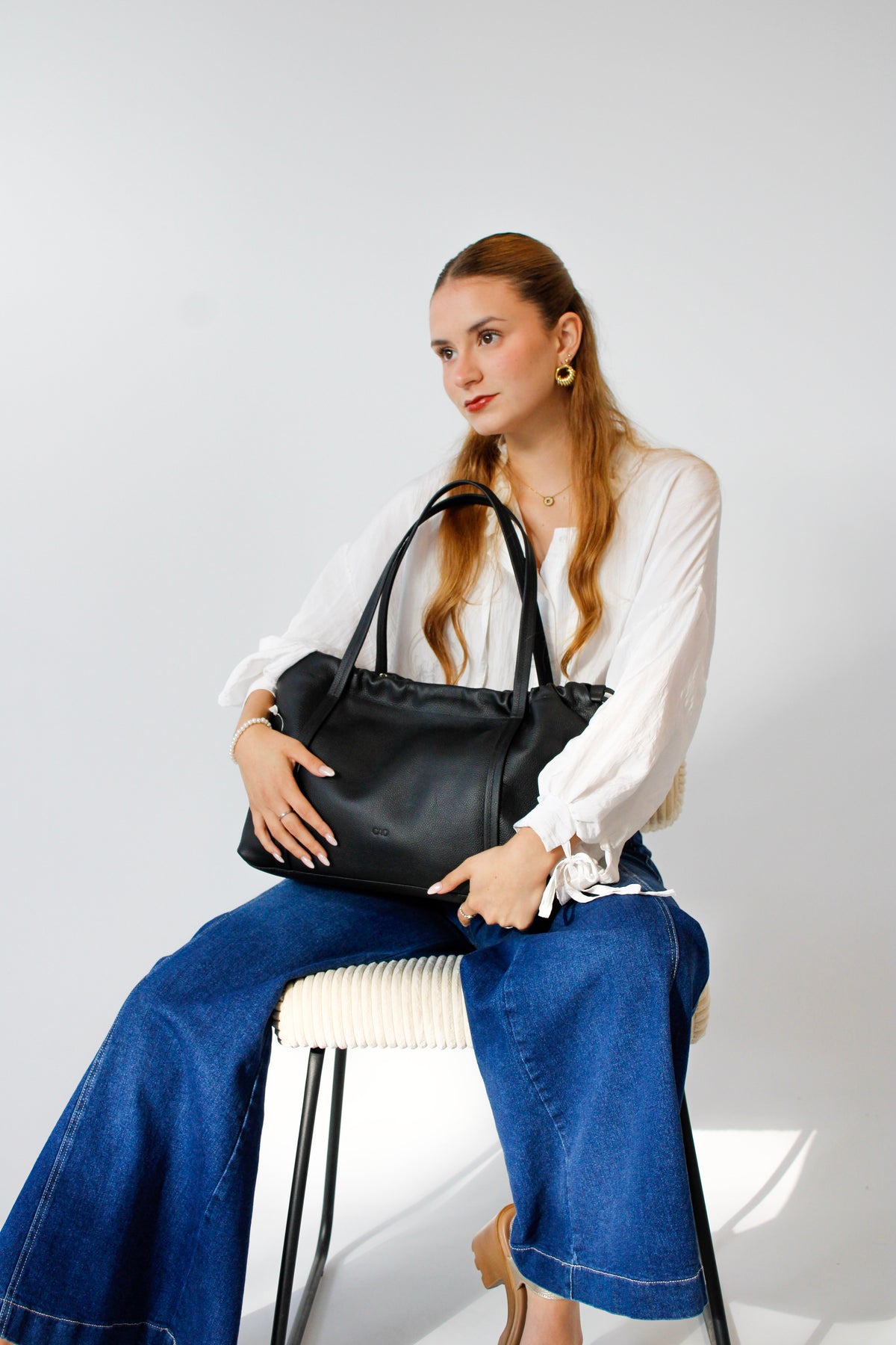 Hanna Tote Bag Negro