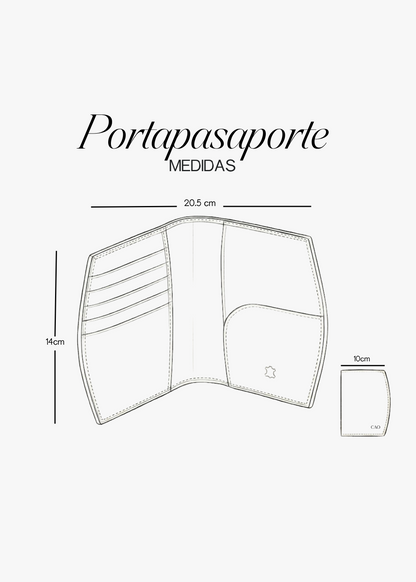 Portapasaporte - Rosa