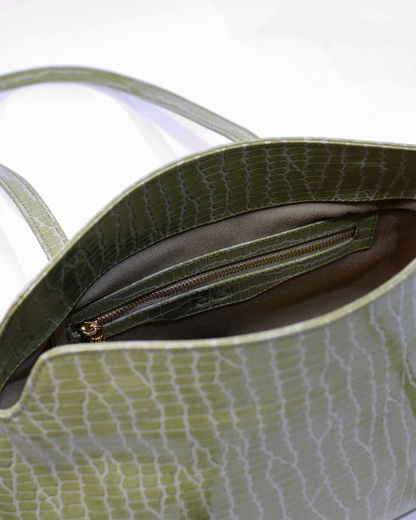Vienna Bag - Verde Croco
