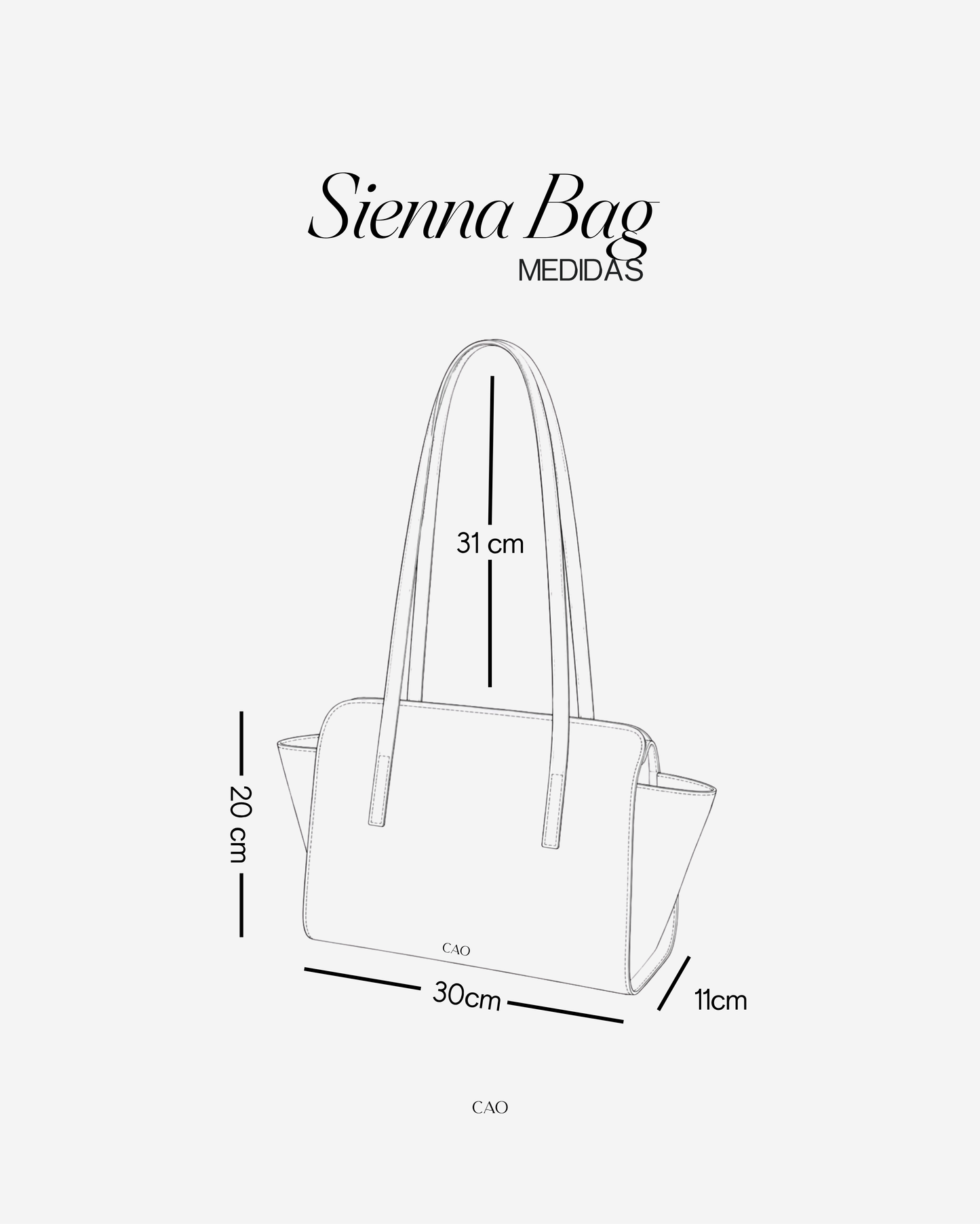 Sienna Bag - Marrón