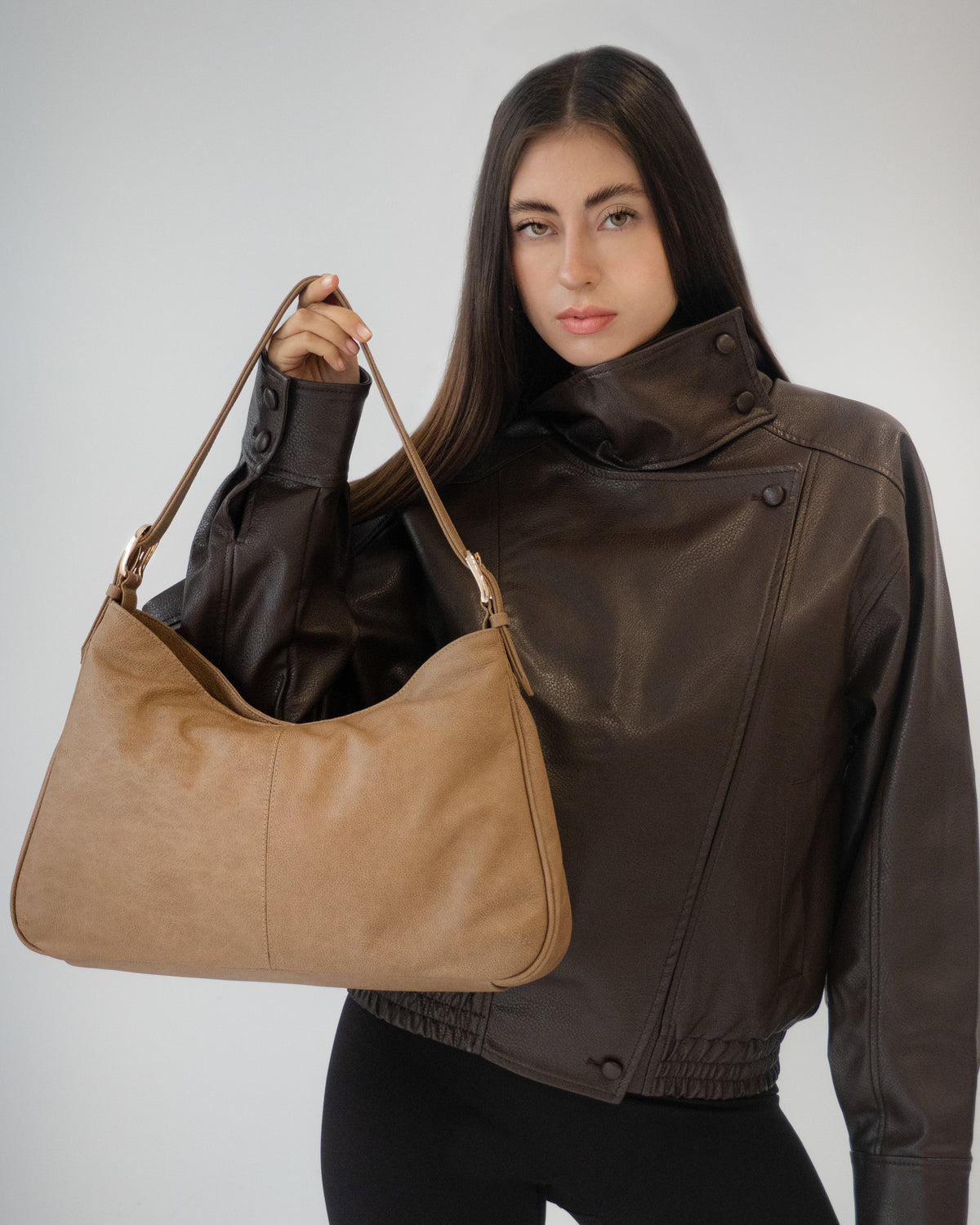 Hobo Bag - Caramel