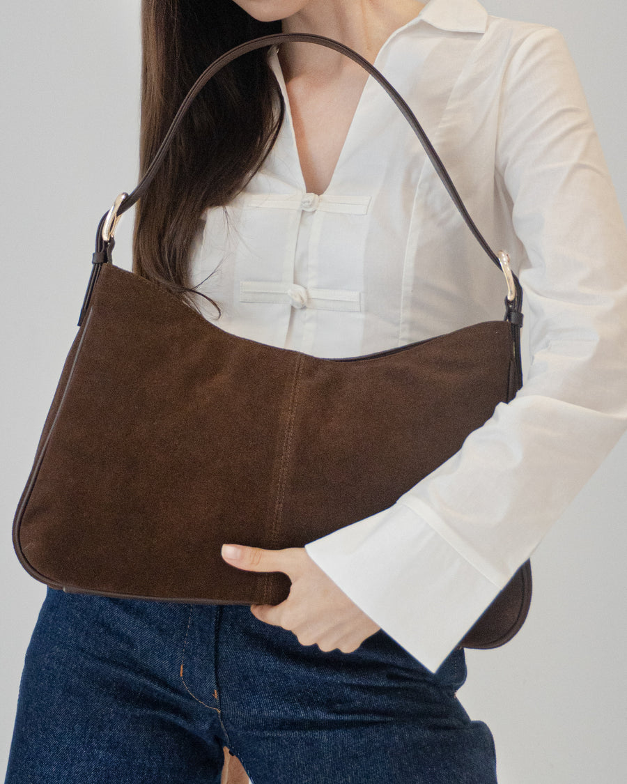 Hobo Bag - Gamuzón Chocolate